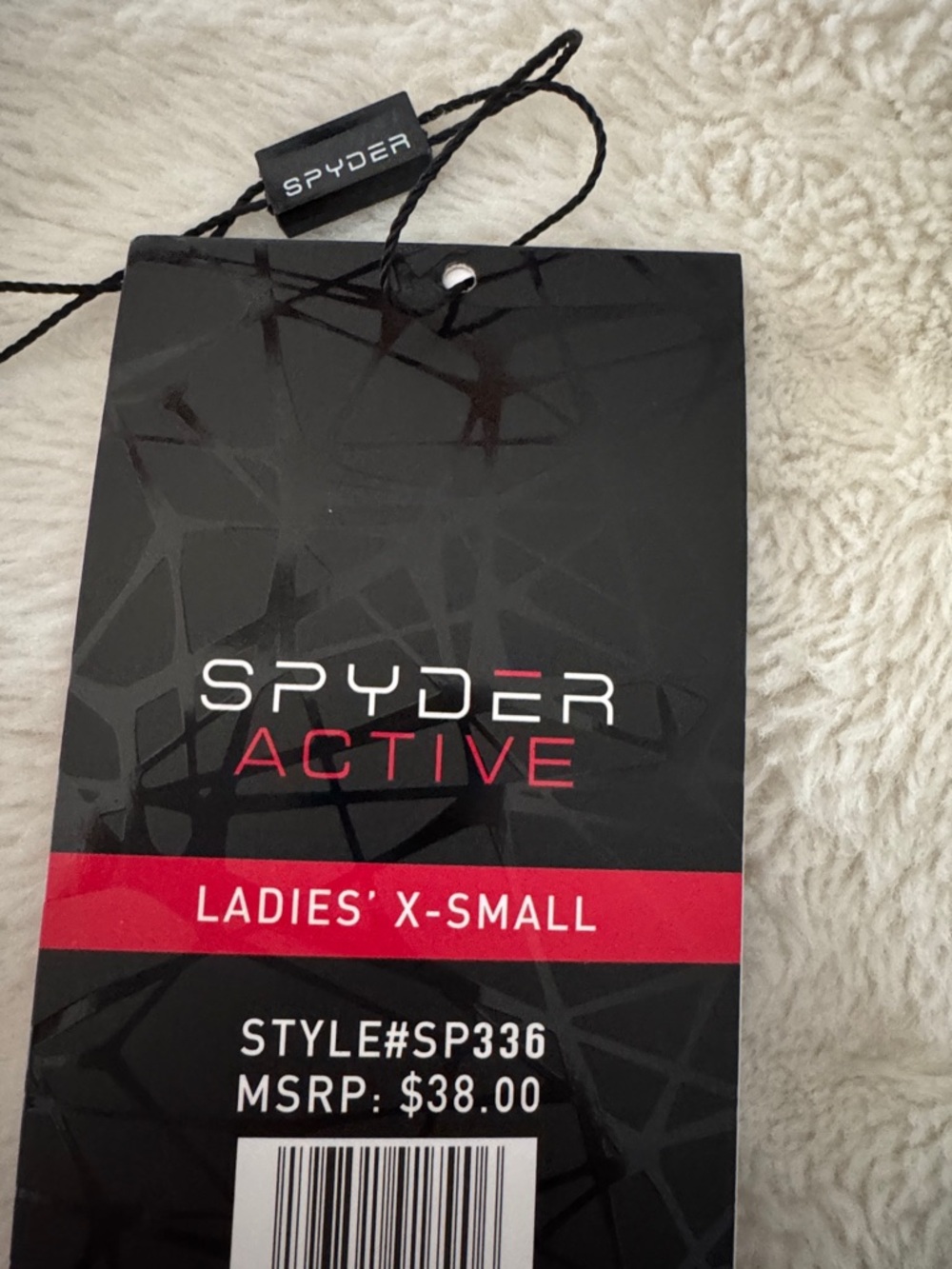 Spyder Black Sleeveless Active Tank Top - Picture 9 of 9